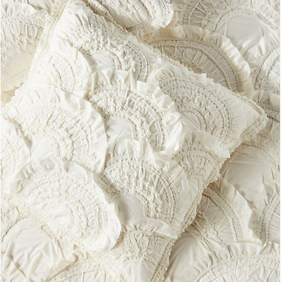 Anthropologie Other - Anthropologie Rivulets Euro Sham